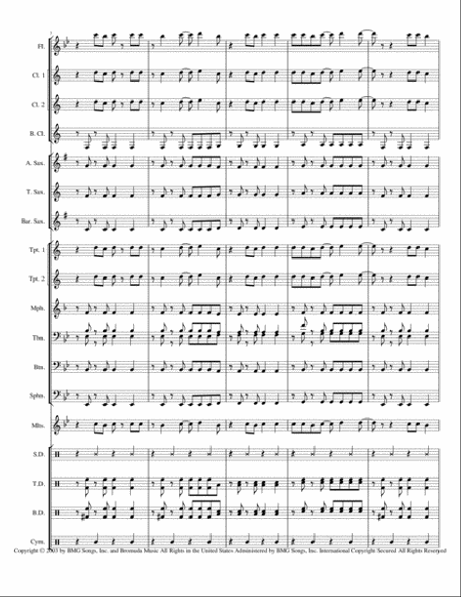 Ocean Avenue Ocean Avenue Large Ensemble scores gallery preview page 3