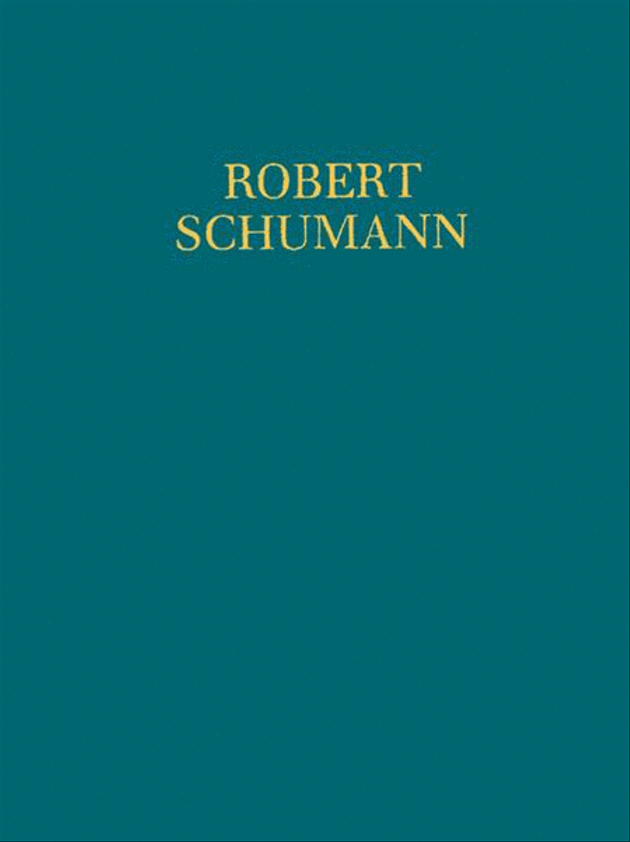 Schumann Compl.edition 4/3/1/2 Score scores gallery preview page 1