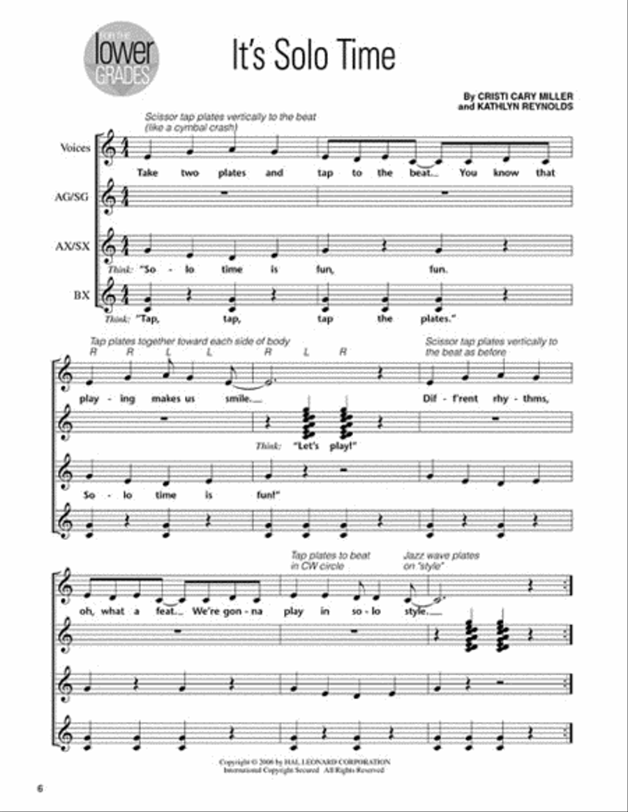Sing Say Dance Play 2 Collection / Songbook scores gallery preview page 2