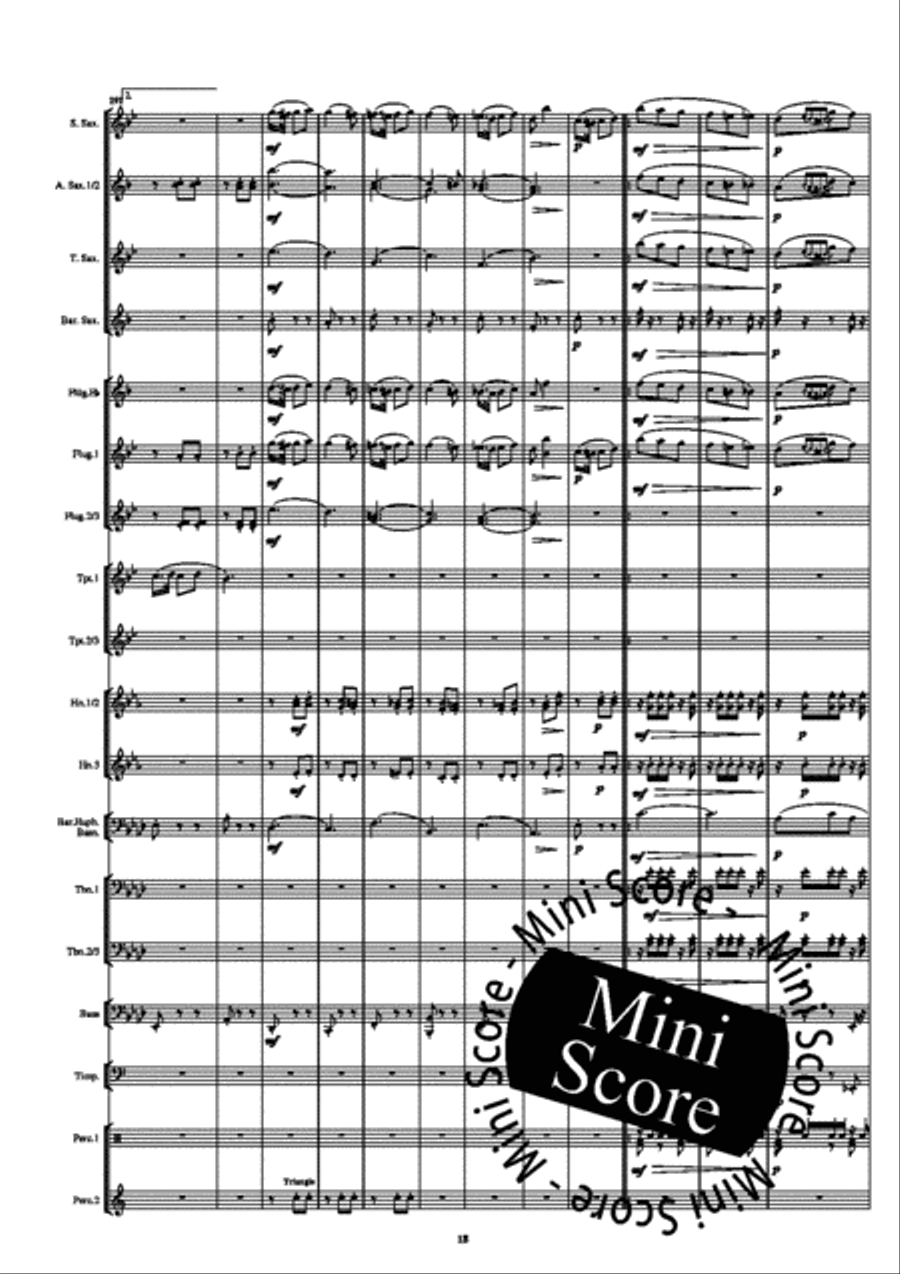 Traviata Per Banda Fanfare Band scores gallery preview page 22