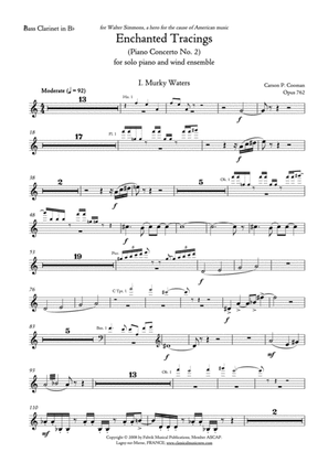Carson Cooman Enchanted Tracings (Piano Concerto No. 2) (2008) for solo piano and wind ensemble, bas