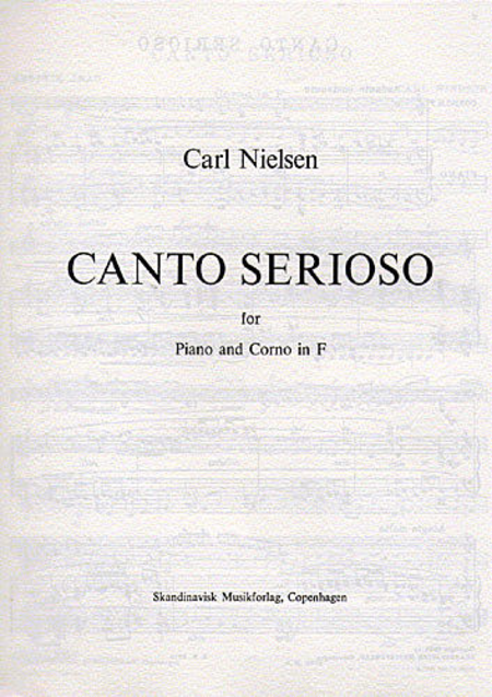 Nielsen  Canto Serioso  Horn/pf