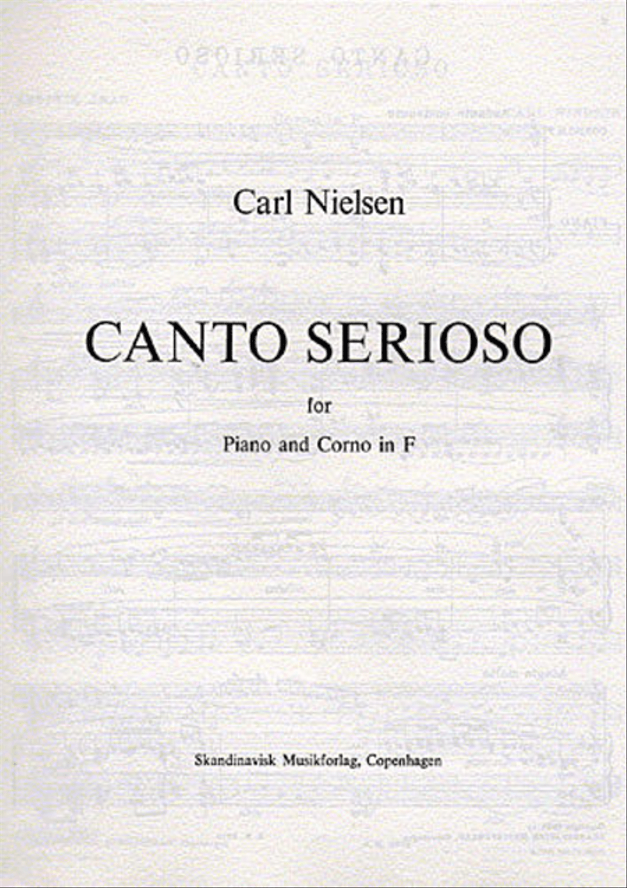 Canto Serioso Piano Accompaniment scores gallery preview page 1