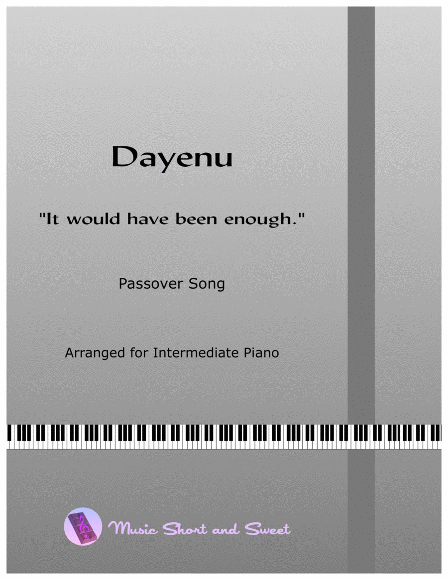 Dayenu - Passover Song image number null
