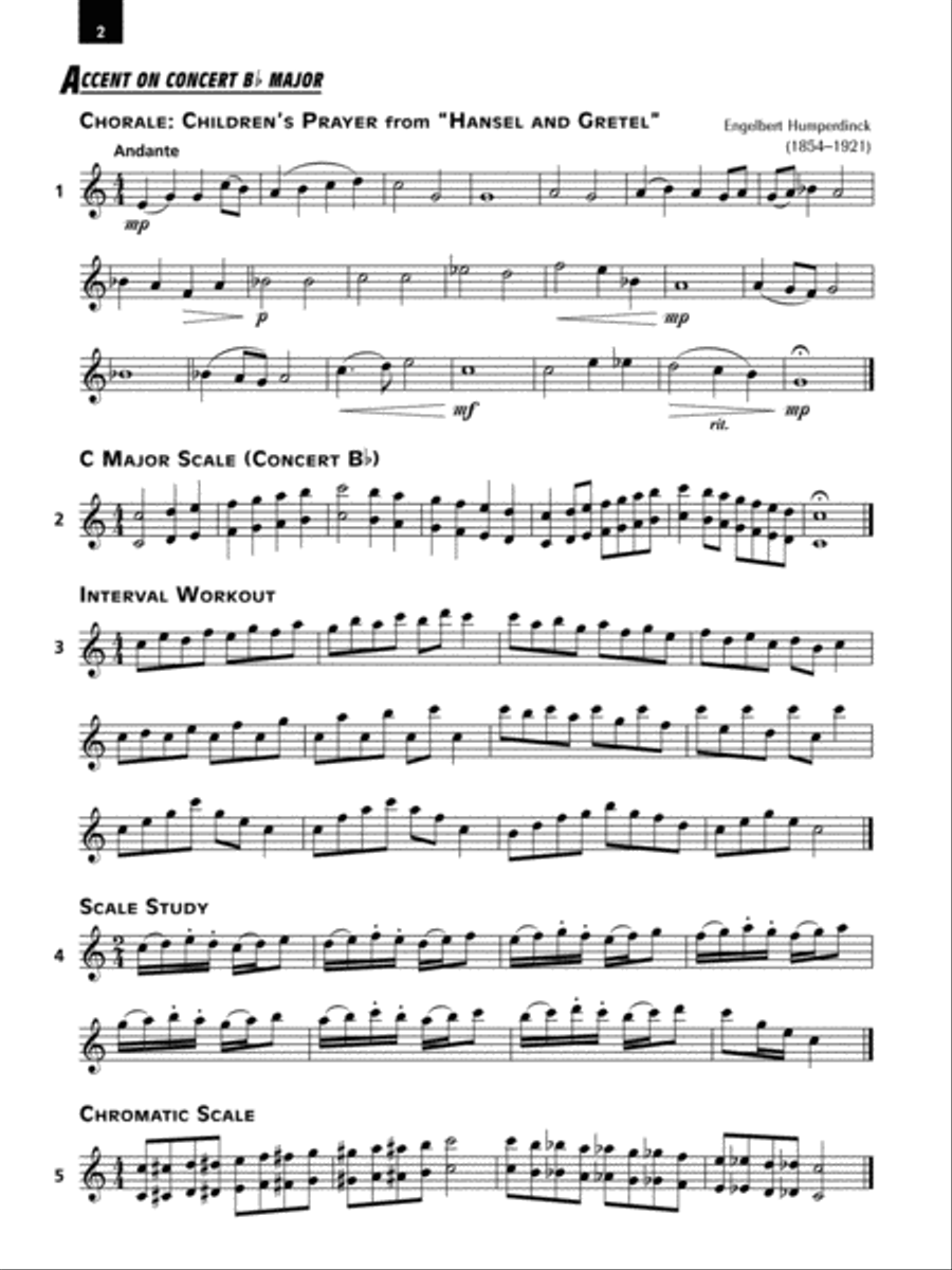 Accent on Achievement, Book 3 Concert Band Methods scores gallery preview page 3