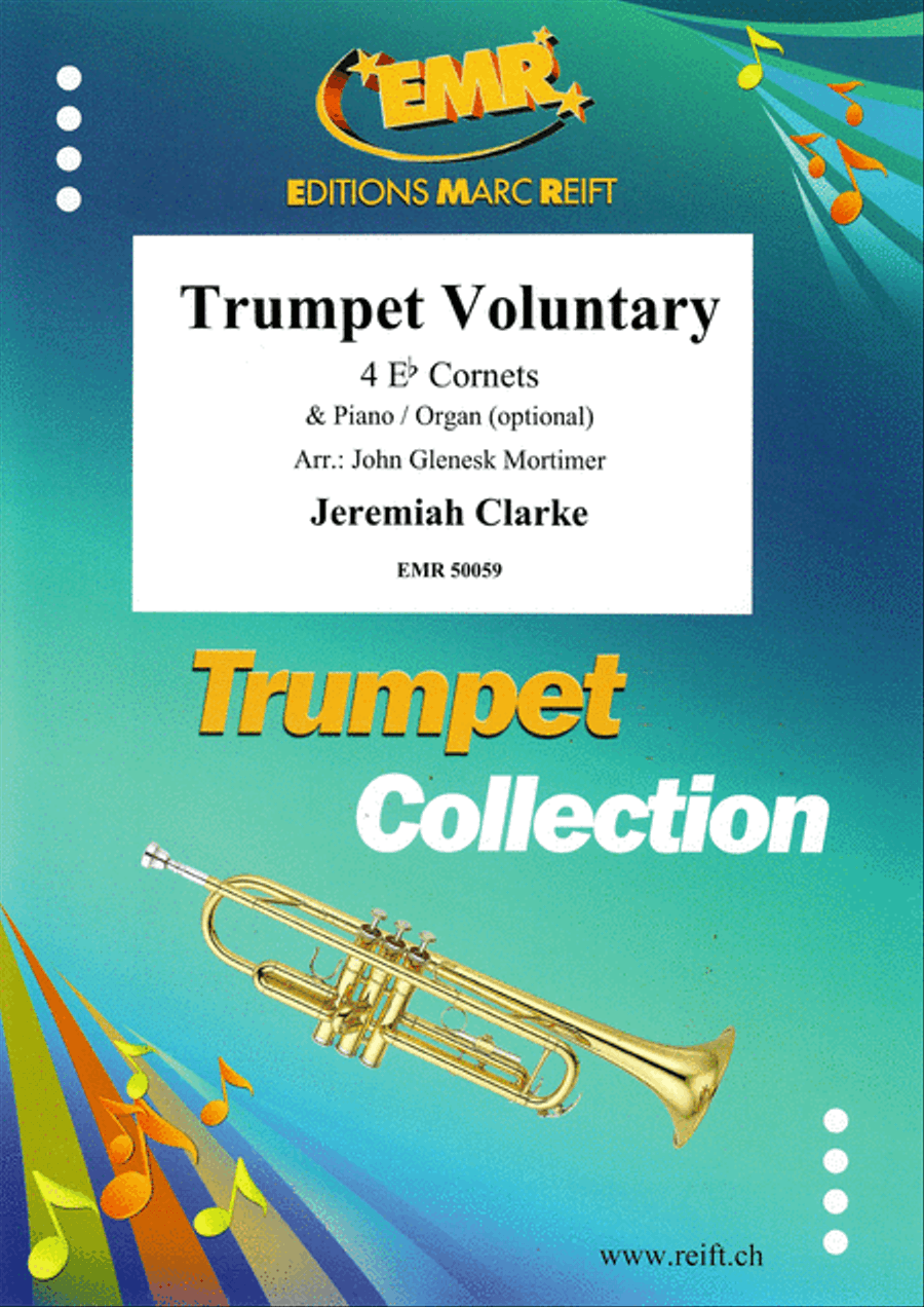 Trumpet Voluntary Cornet scores gallery preview page 1
