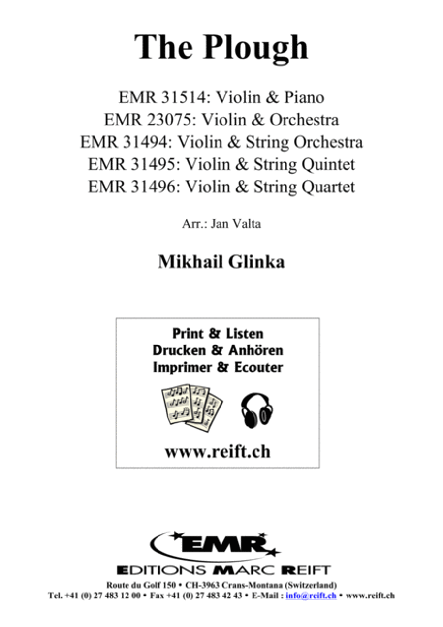 The Plough The Plough Violin Solo scores gallery preview page 1