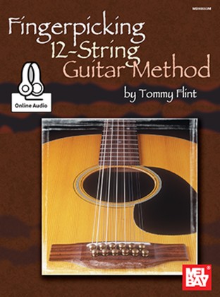 Book cover for Fingerpicking 12-String Guitar Method