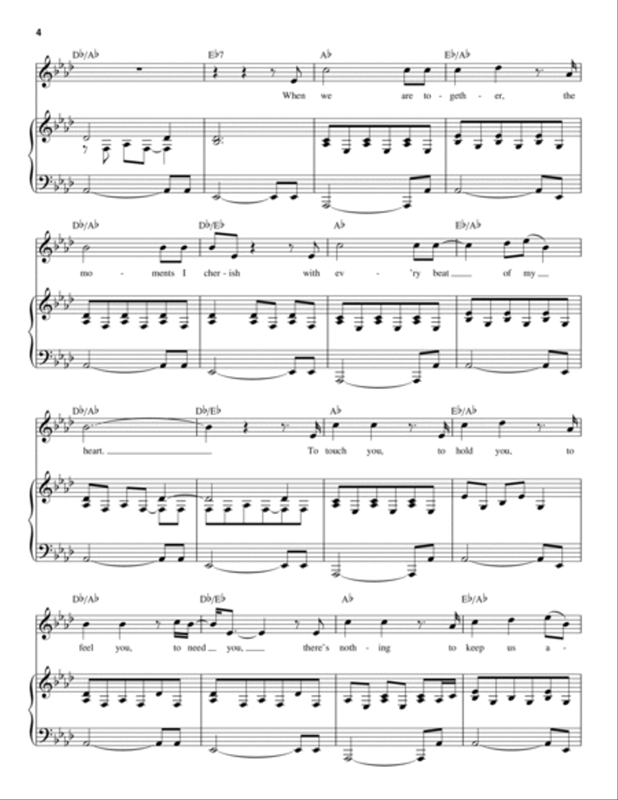 Three Times A Lady Three Times A Lady Piano scores gallery preview page 4