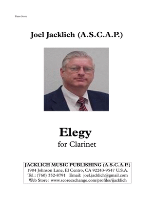 Elegy for Clarinet