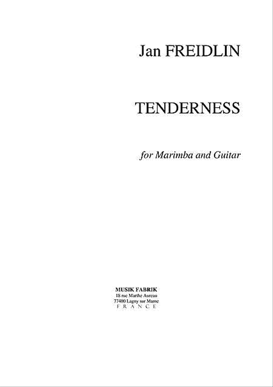 Tenderness Tenderness Guitar scores gallery preview page 1