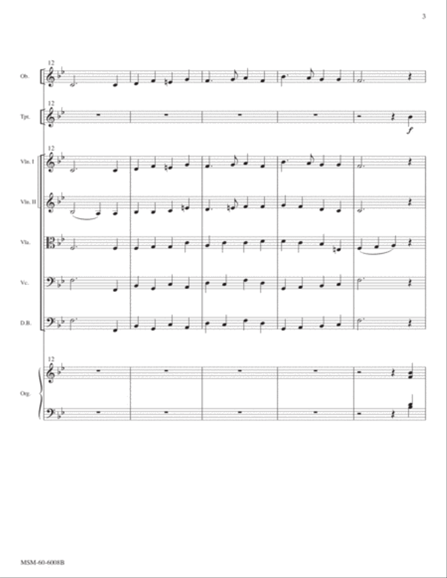 If Then You Have Been Raised with Christ Choir scores gallery preview page 3