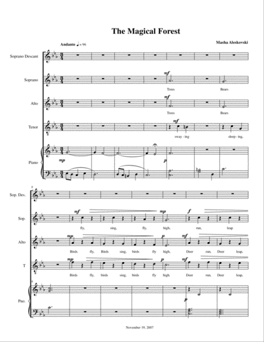 Magical Forest SAT scores gallery preview page 1