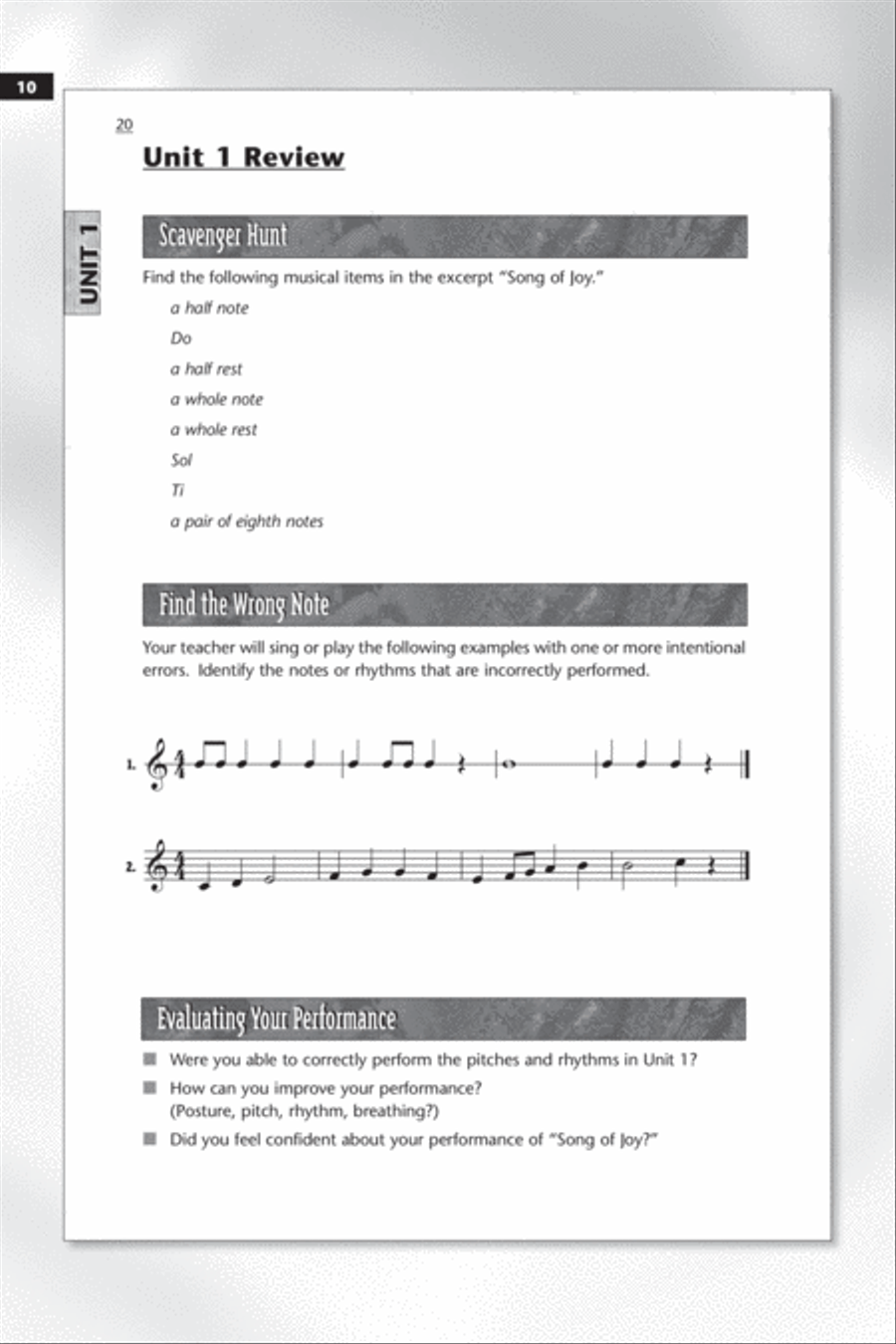 Sing at First Sight, Book 1 Choir scores gallery preview page 8