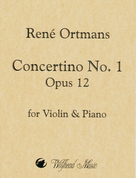 Concertino No. 1 in A Minor, op. 12