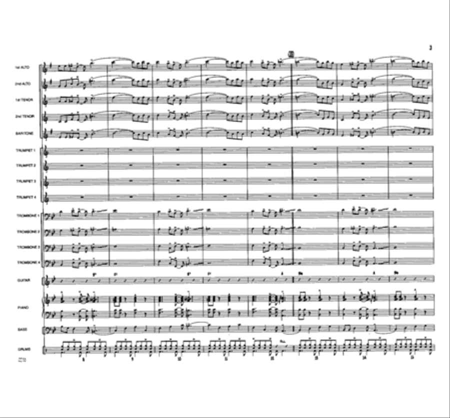 Johnson Rag Jazz Ensemble scores gallery preview page 3