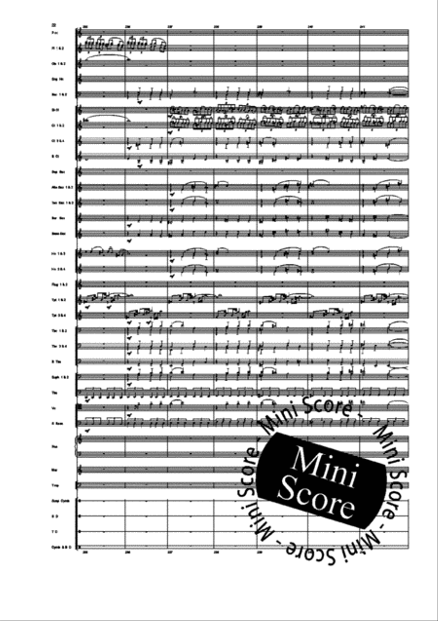 Tetis Concert Band scores gallery preview page 24