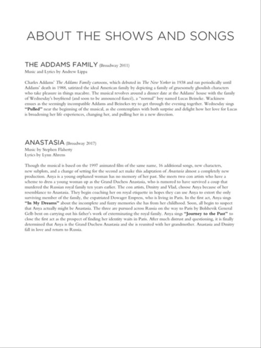 Contemporary Broadway Audition: Women's Edition - Book/Online Audio Voice scores gallery preview page 4