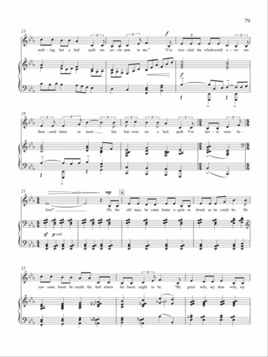The Drunken Old Fool Low Voice scores gallery preview page 3