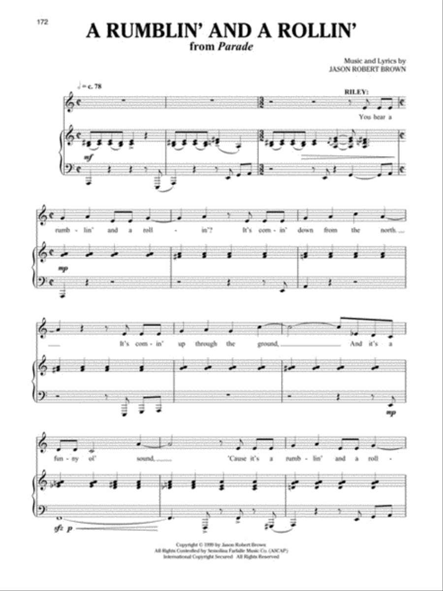 Singer's Musical Theatre Anthology - Quartets Voice scores gallery preview page 7