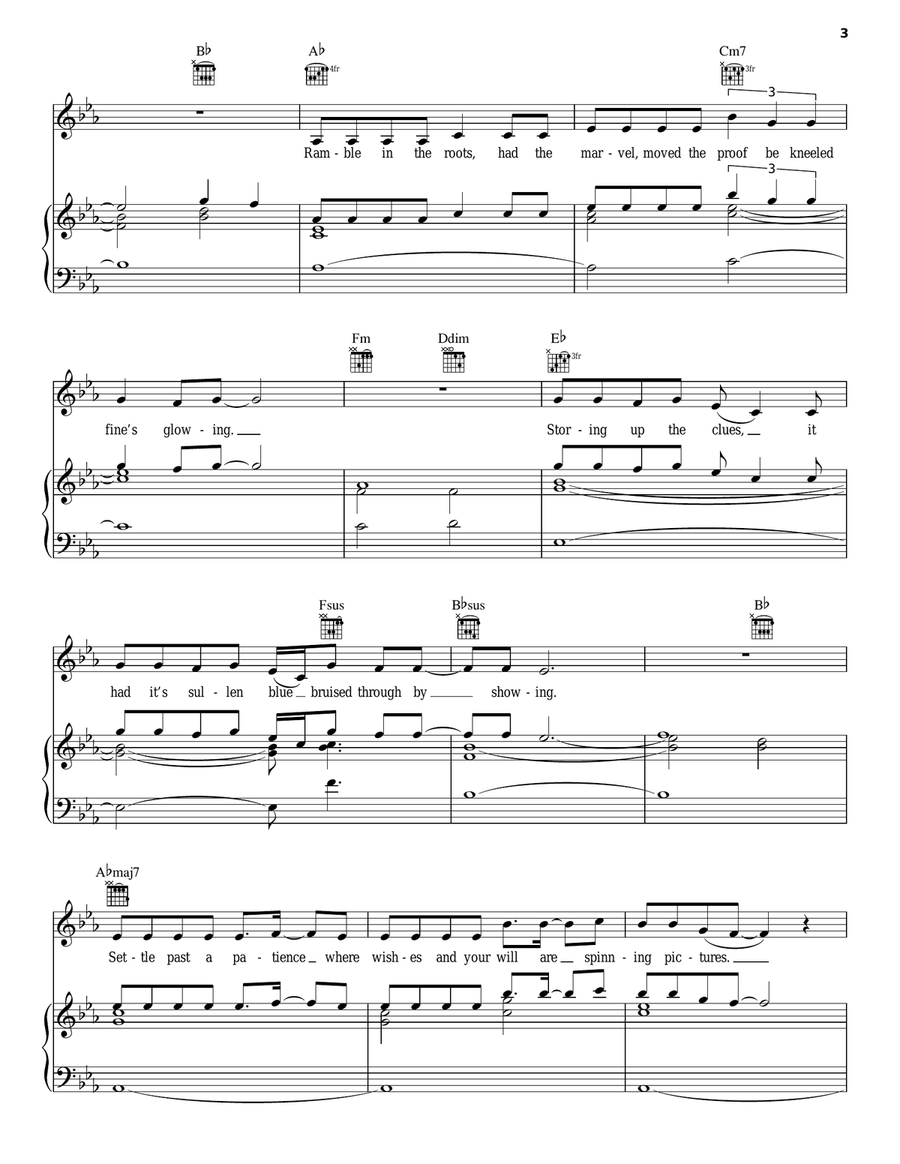 Minnesota, WI Minnesota, WI Piano, Vocal, Guitar scores gallery preview page 3