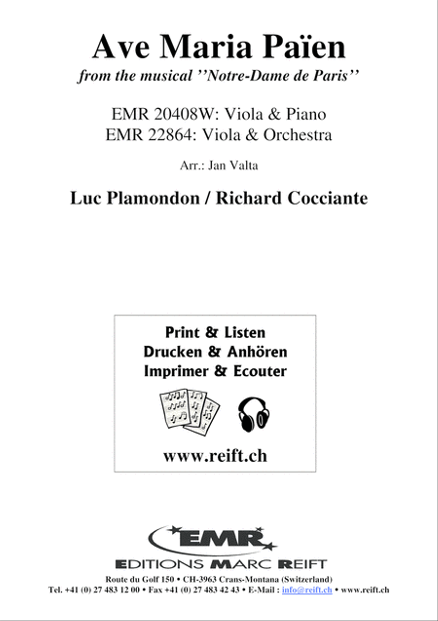 Ave Maria Ave Maria Piano Accompaniment scores gallery preview page 2