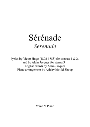 Sérénade (Gounod / Victor Hugo / Alain Jacques)