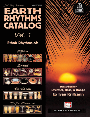 Book cover for Earth Rhythms Catalog Vol. 1