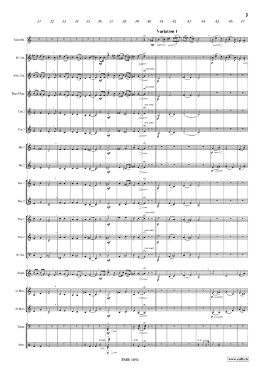 Nordlicht Variationen Nordlicht Variationen Brass Band scores gallery preview page 6