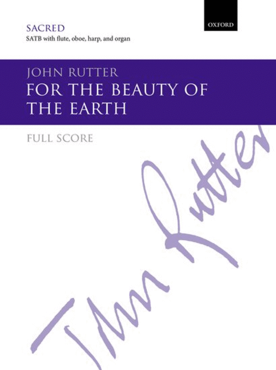 For the beauty of the earth (Reduced orchestration)