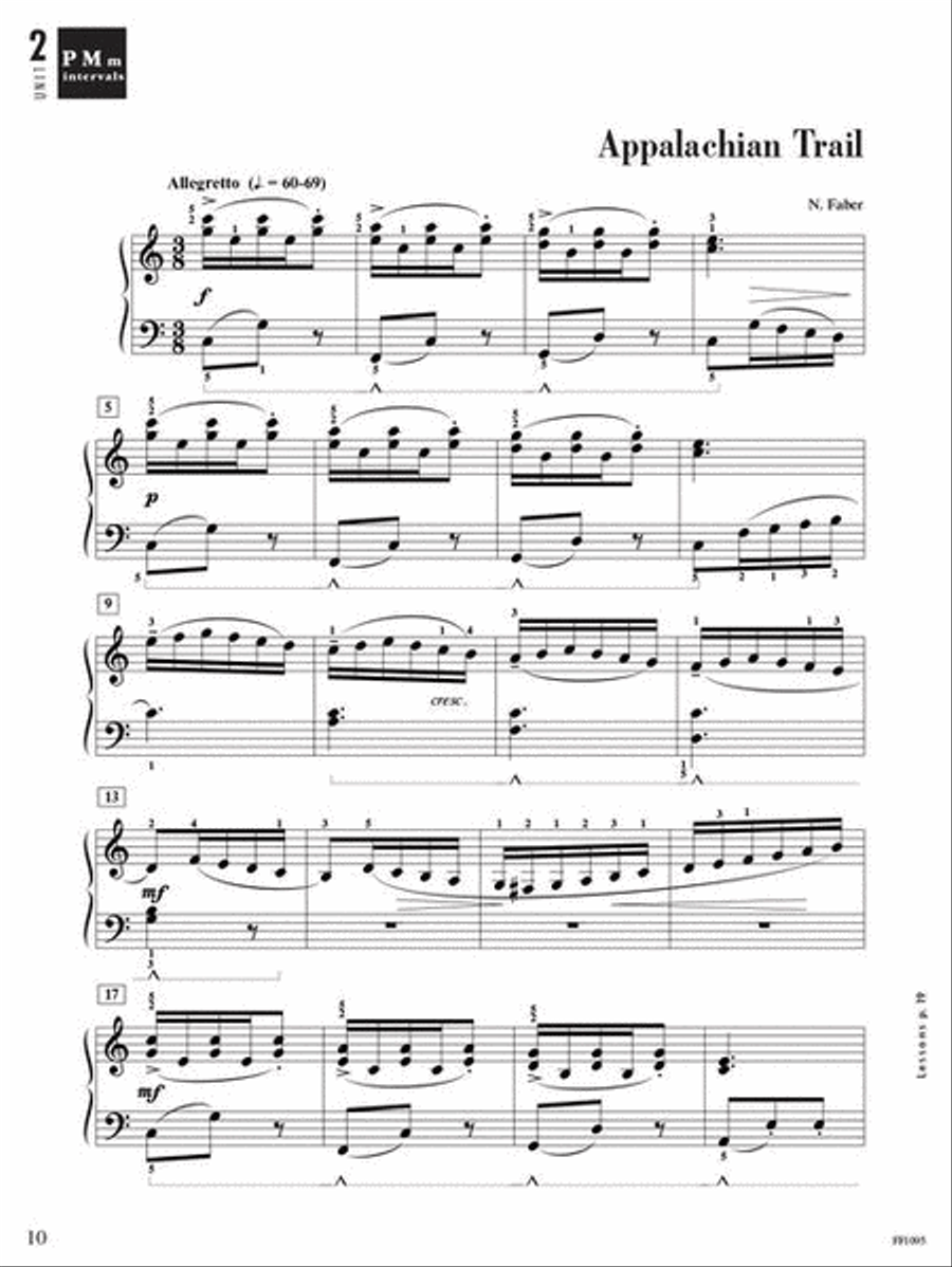 Level 5 – Performance Book Piano Method scores gallery preview page 4