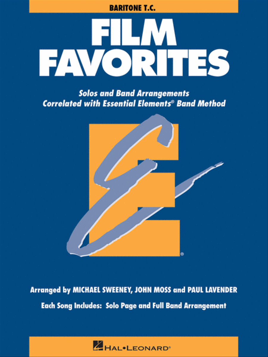 Film Favorites Concert Band Methods scores gallery preview page 1