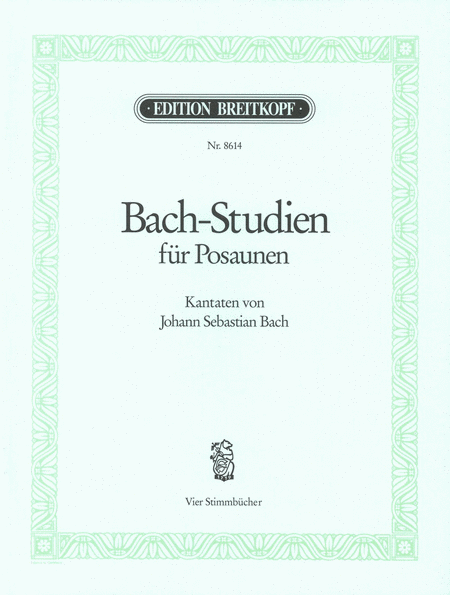 Bach-Studien fur Posaune
