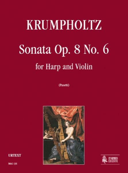 Sonata Op. 8 No. 6 for Harp and Violin