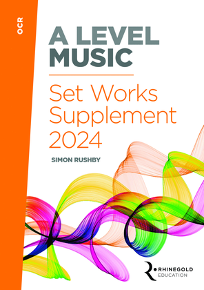 Book cover for OCR A Level Set Works Supplement 2024