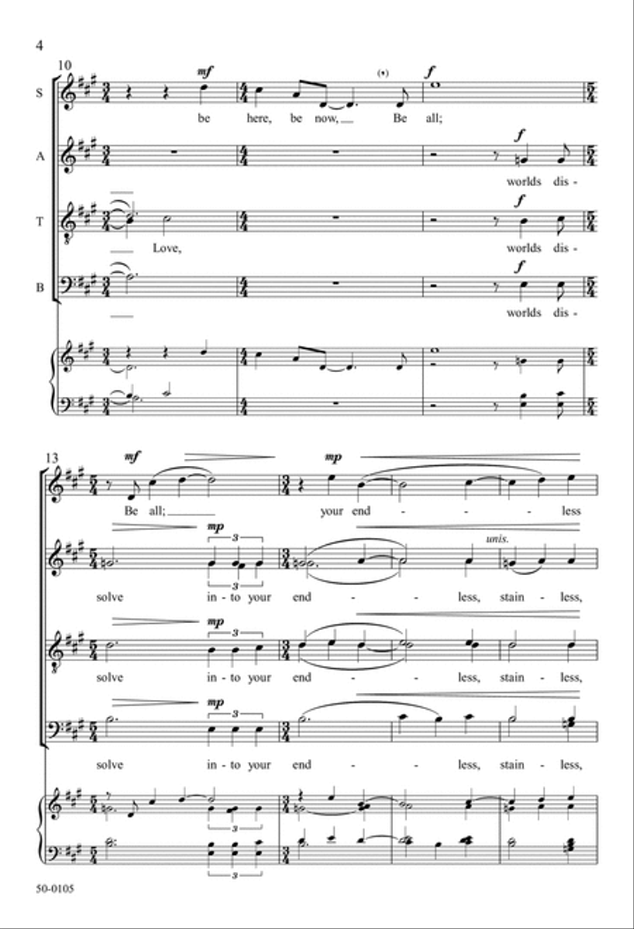 Endless Radiance 4-Part scores gallery preview page 4