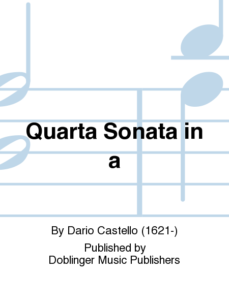 Quarta Sonata in a