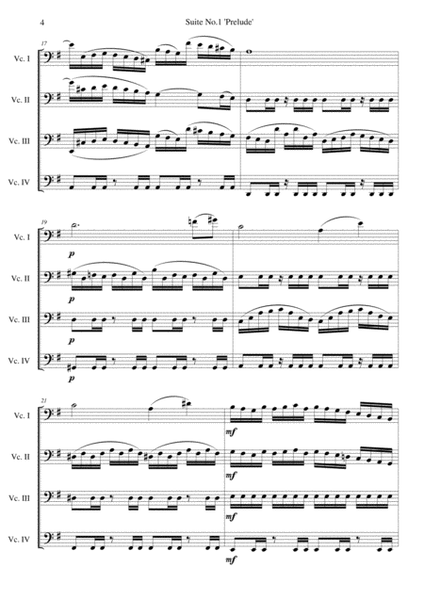 Cello Suite No. 1 Prelude (BWV 1007) Hard Version