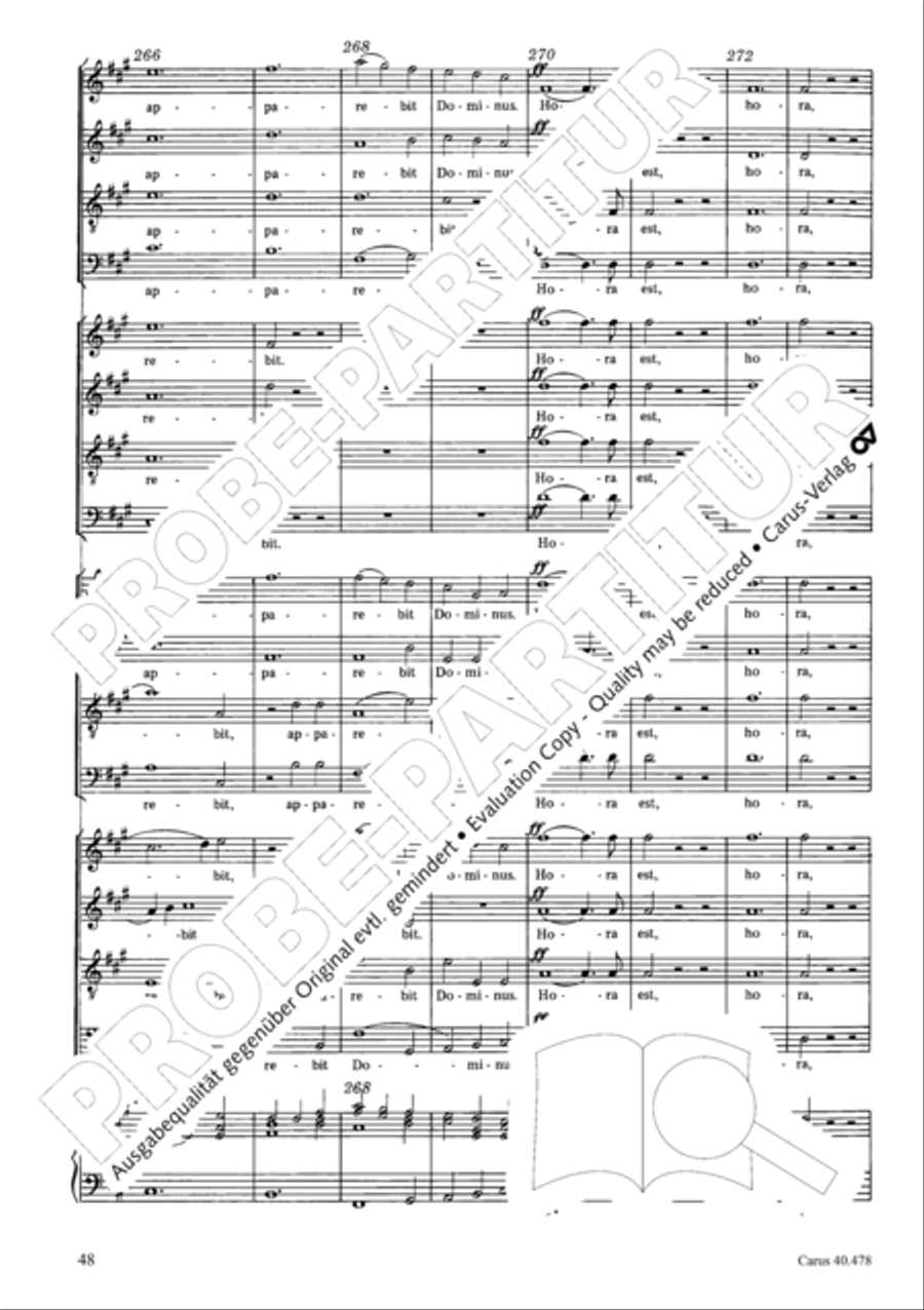 Hora est 4-Part scores gallery preview page 49