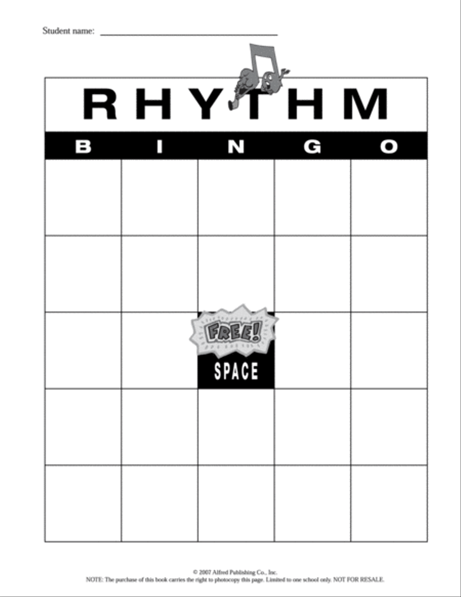 The Music Substitute Sourcebook, Grades 4-8 Classroom Materials scores gallery preview page 4