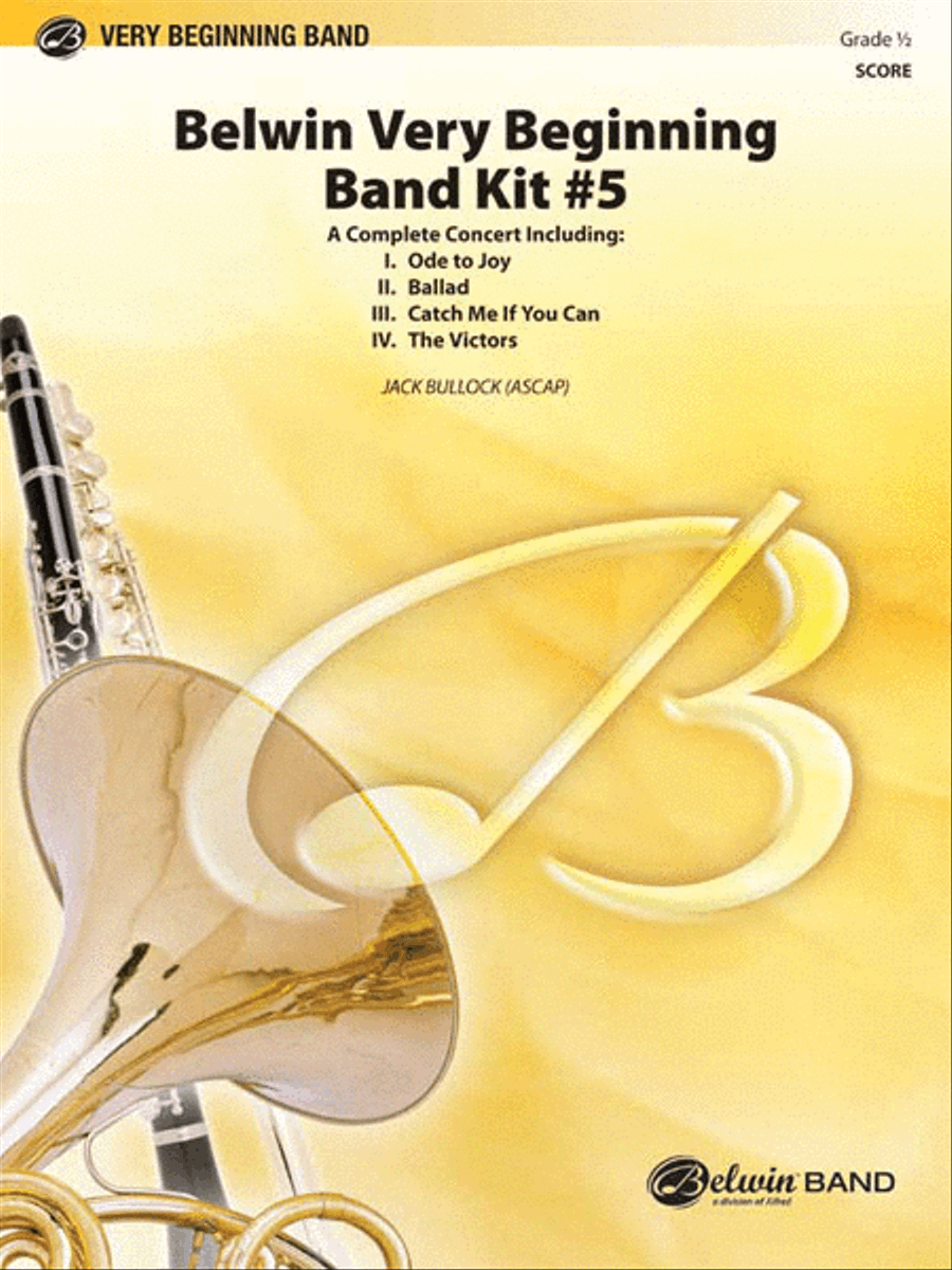 Belwin Very Beginning Band Kit #5 Concert Band scores gallery preview page 1