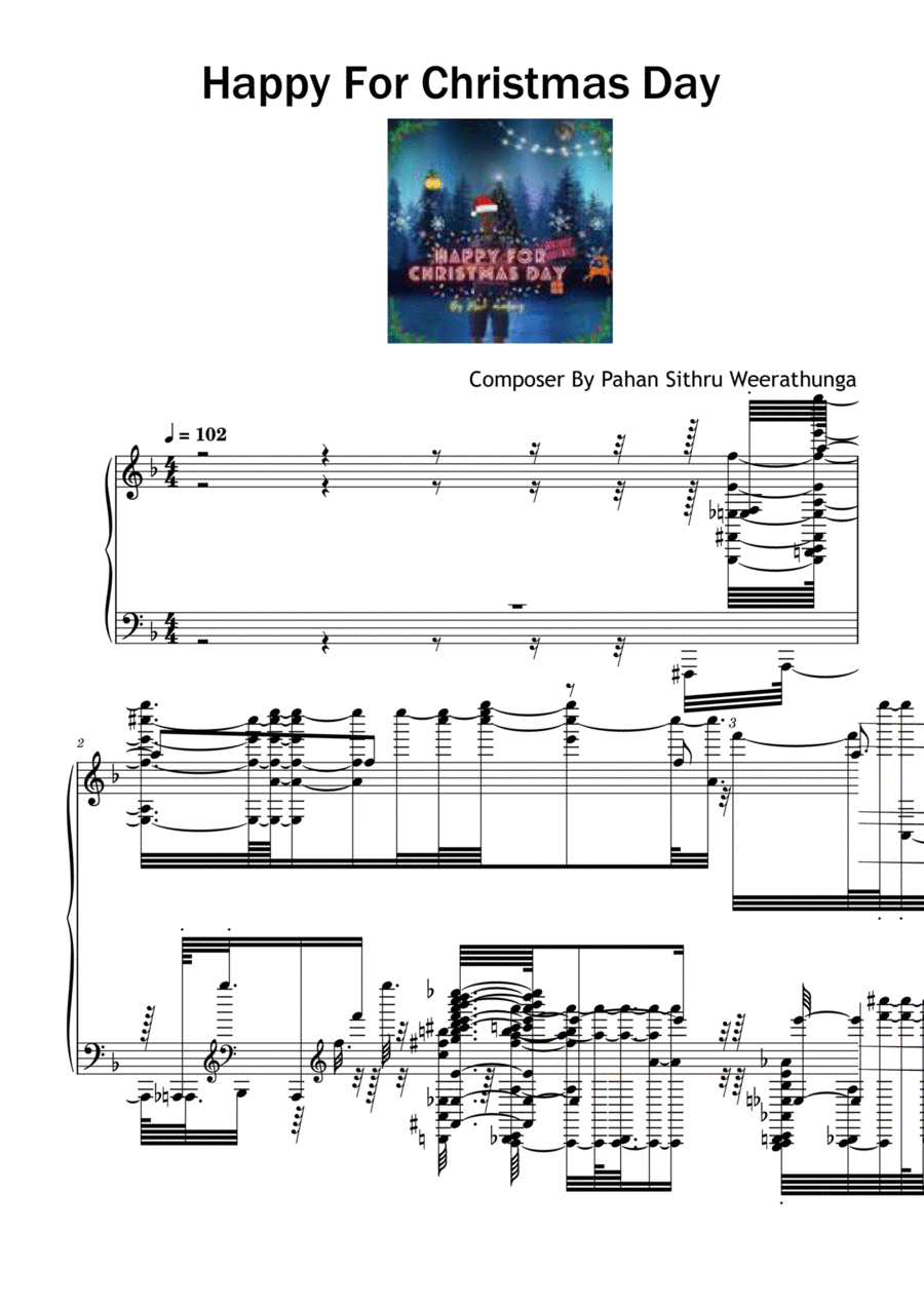 Happy For Christmas Day Piano Method scores gallery preview page 1