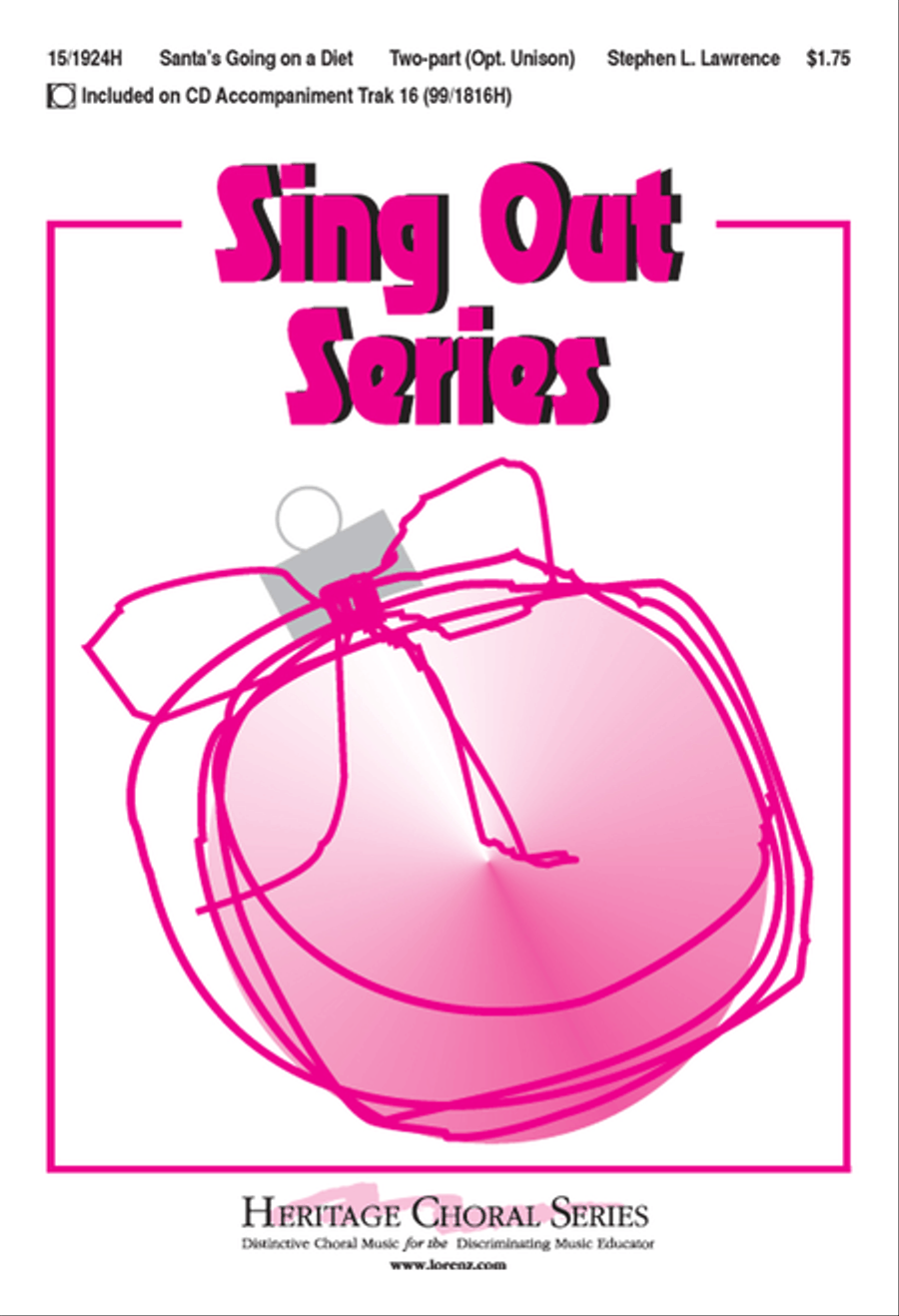 Santa's Going on a Diet Santa's Going on a Diet Unison Choir scores gallery preview page 1
