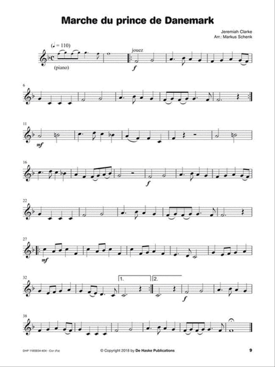 Écouter, lire & jouer - Les Grands Classiques Horn scores gallery preview page 2