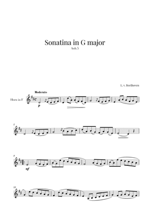Beethoven - Sonatina in G Major (for French Horn in F)
