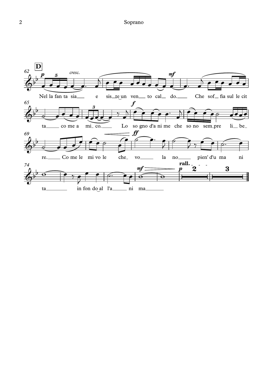 Nella Fantasia String Quartet scores gallery preview page 6