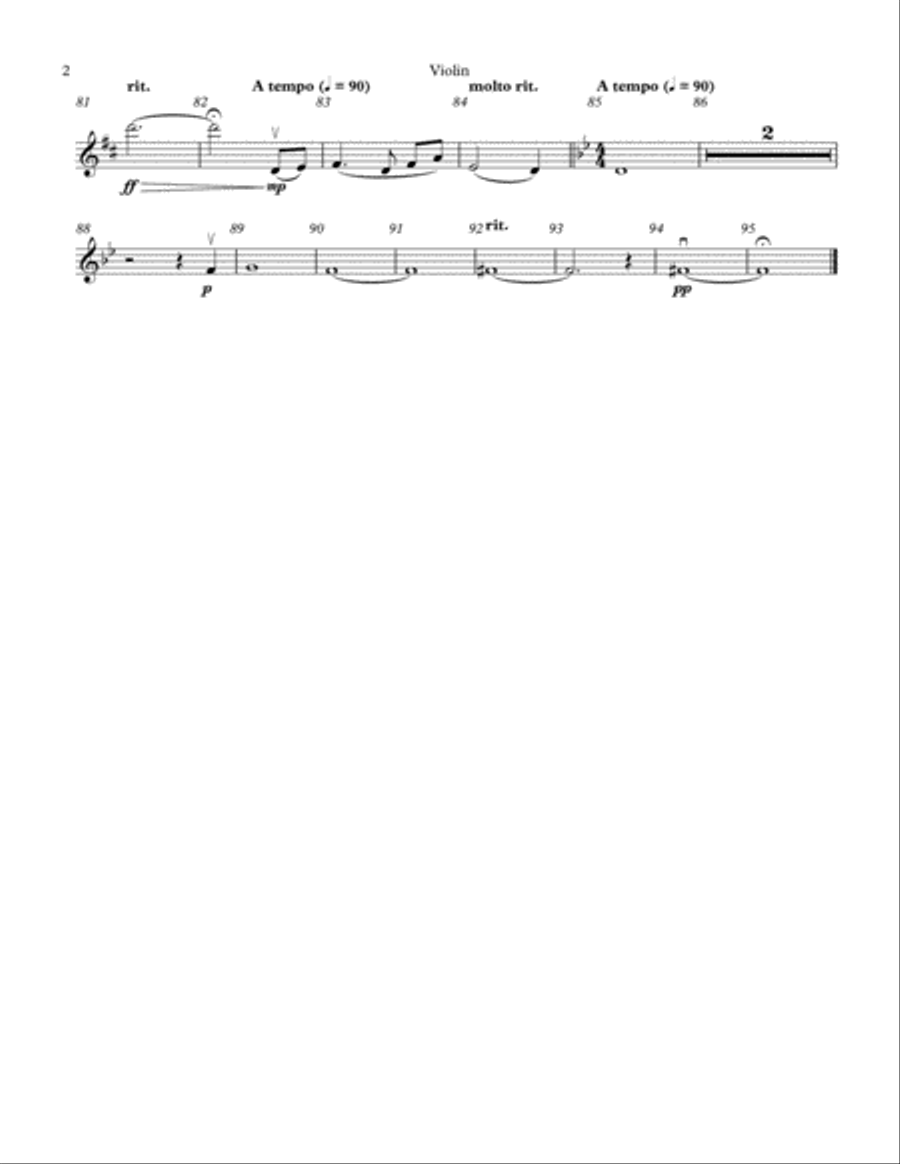 Spring's First Breath Piano Quintet scores gallery preview page 6