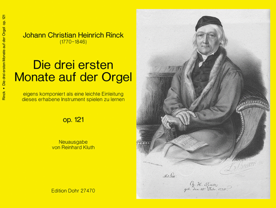 Die drei ersten Monate auf der Orgel op. 129 -eigens komponiert als eine leichte Einleitung dieses erhabene Instrument spielen zu lernen-