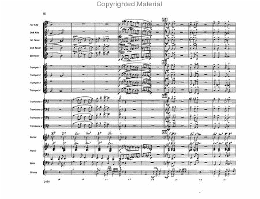 Gospel John Gospel John Jazz Ensemble scores gallery preview page 10
