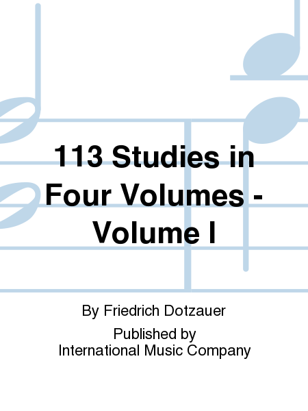113 Studies in Four Volumes - Volume I (KLINGENBERG)